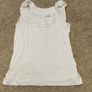 NY&Co white tank XL